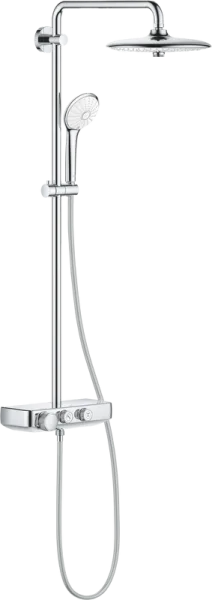 Душевая стойка Grohe Euphoria SmartControl 260 Mono 26509000, с термостатом Sancos — Оригинал