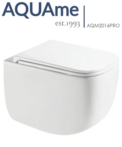 Унитаз подвесной AQUAme AQM2016PRO безободковый Sancos — Оригинал