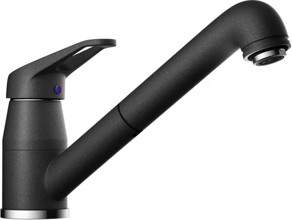 Смеситель для кухни Omoikiri Tateyama-S BL черный Sancos — Оригинал