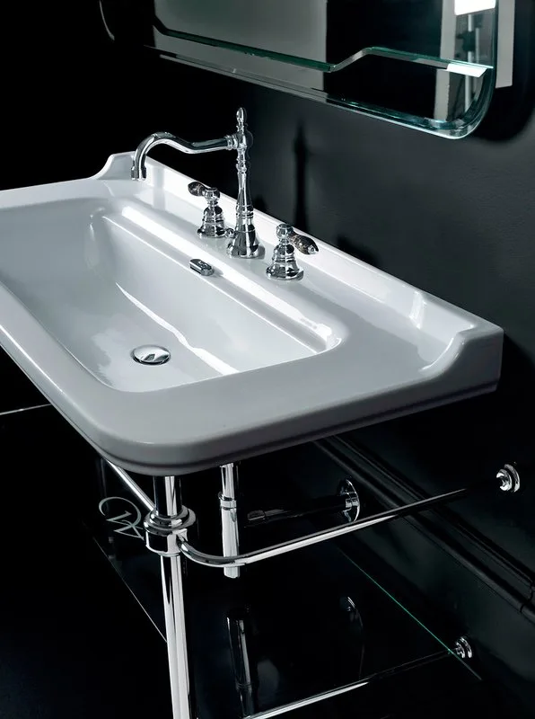 Раковина Kerasan Waldorf 4144 с 3 отверстиями Sancos — официальный сайт