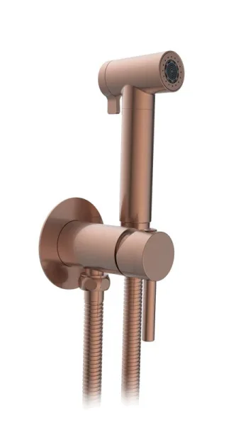 Гигиенический душ AltroBagno Modern AltroBagnoModern060123BC со смесителем, С ВНУТРЕННЕЙ ЧАСТЬЮ, мат Sancos — Оригинал