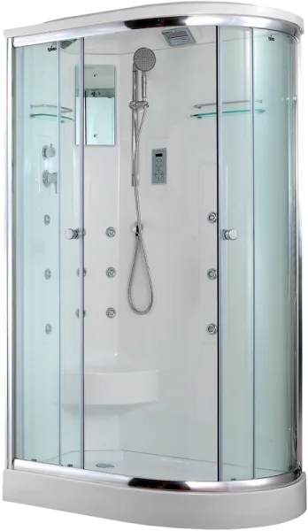 Душевая кабина Timo Lux T-7702 L, с сиденьем Sancos — Оригинал