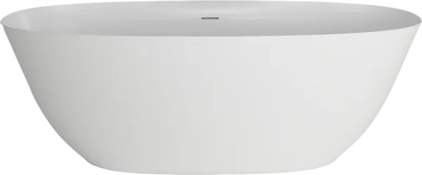 Ванна из искусственного камня Plumberia Selection Veloma 170x75 см, отдельностоящая, матовая белая,  Sancos — Оригинал