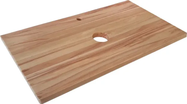 Столешница в ванную под раковину Jorno Wood 100, светлое дерево Sancos — Оригинал