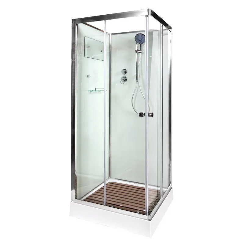 Душевая кабина DTO K409 90х90, профиль хром, стекло прозрачное Sancos — официальный сайт