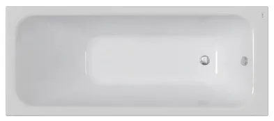 Акриловая ванна VitrA Optimum Neo 64560001000 без опоры 150x70 см, пристенная, белая Sancos — Оригинал