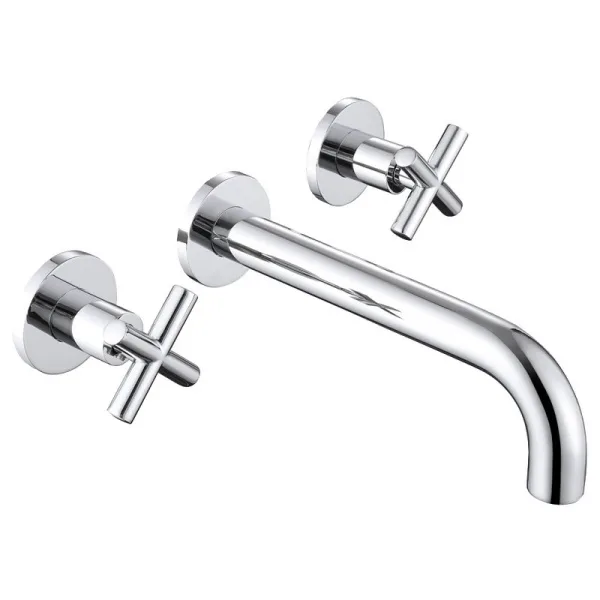 Смеситель для раковины Abber Wasser Kreis AF81121, С ВНУТРЕННЕЙ ЧАСТЬЮ, хром Sancos — Оригинал