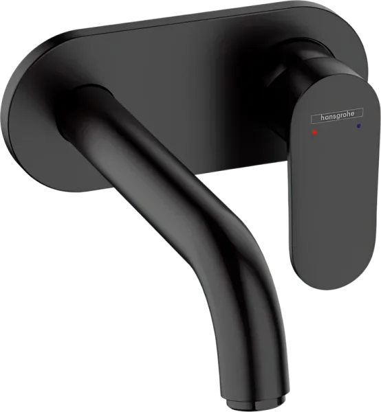 Смеситель для раковины Hansgrohe Vernis Blend Vernis Blend 71576670 черный Sancos — Оригинал