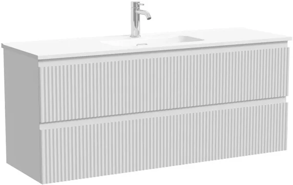 Тумба под раковину Sancos Snob R 120 подвесная Bianco (белый), SNR120/39W Sancos — Оригинал