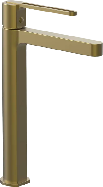 Смеситель для раковины Vincea Rondo VBF-1R2BG брашированное золото Sancos — Оригинал