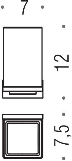 Стакан Colombo Design Look B1602.NM Sancos — официальный сайт