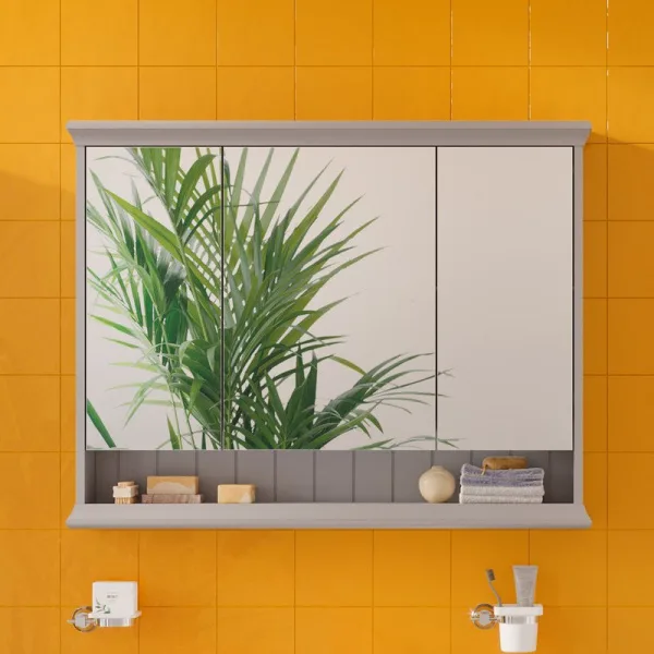Зеркало-шкаф VitrA Valarte 80 серый матовый Sancos — Оригинал