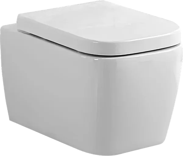 Унитаз подвесной BelBagno Veneto BB132CHR безободковый, сиденье BB128SC с микролифтом Sancos — Оригинал