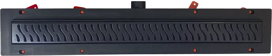Душевой трап (лоток) Veconi Harmony B 550 черный матовый Sancos — официальный сайт