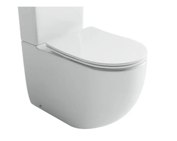 Чаша для унитаза-компакта Ceramicanova Metropol CN4001T-B Sancos — Оригинал