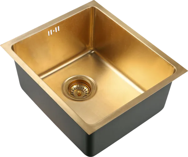Мойка кухонная Zorg Inox PVD SZR-4438 bronze Sancos — Оригинал