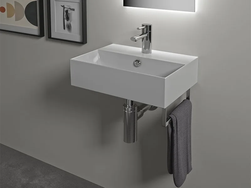 Мебельная раковина Hatria Bahia_13 BH0500365011TS0 50x36 см Sancos — официальный сайт