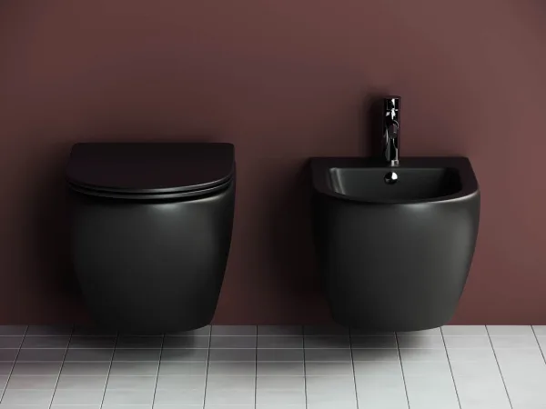 Биде подвесное Ceramicanova Metropol CN4003MB Sancos — Оригинал