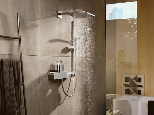 Верхний душ Hansgrohe Raindance E 300 1jet 26238000 хром Sancos — официальный сайт
