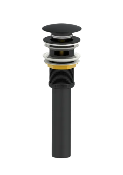 Донный клапан для раковины Wonzon & Woghand WW-88SS03-MB черный матовый Sancos — Оригинал