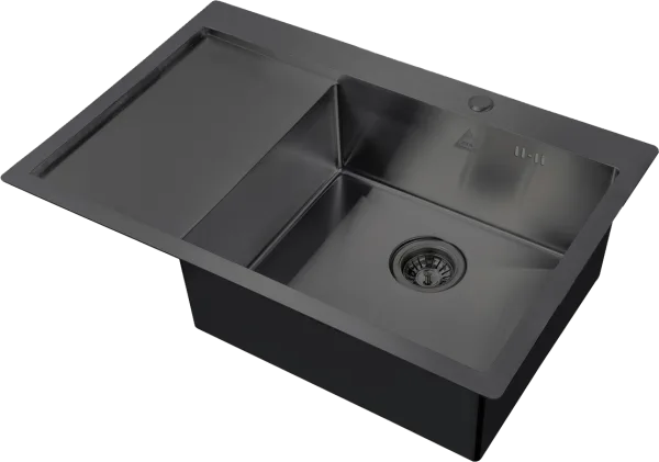 Мойка кухонная Steel Hammer SH 7851-R GRAFIT графит Sancos — Оригинал