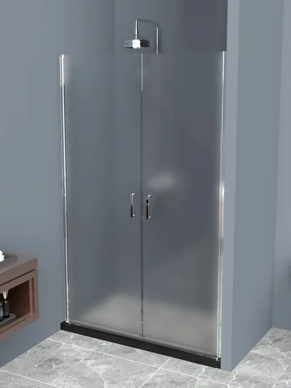 Душевая дверь в нишу BelBagno Uno B-2-120-P-Cr стекло текстурное Sancos — официальный сайт