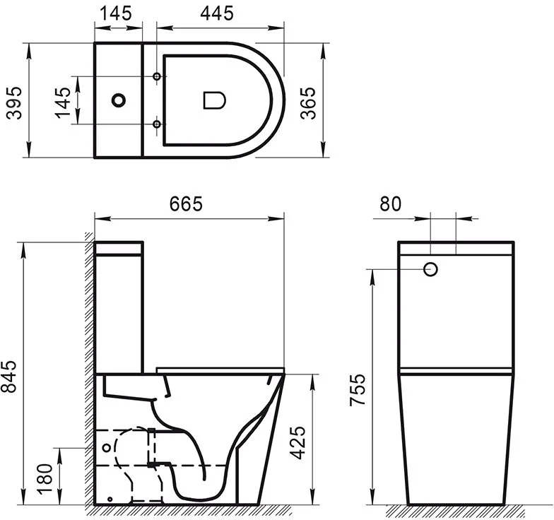 Унитаз-компакт напольный BelBagno Sfera-r BB2141CPR BB105SC с микролифтом, безободковый, глянцевый б Sancos — официальный сайт