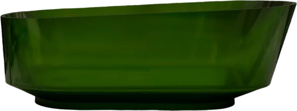 Акриловая ванна Abber Kristall AT9706 Emerald 170x80 см, отдельностоящая, овальная, с донным клапано Sancos — Оригинал