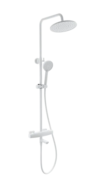 Душевая стойка Wonzon & Woghand NEO WW-B3035-A3-MW, матовая белая Sancos — Оригинал