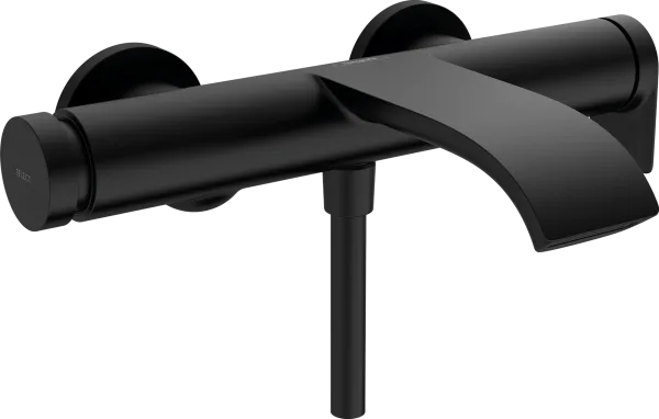 Смеситель для ванны с душем Hansgrohe Vivenis 75420670, матовый черный Sancos — Оригинал