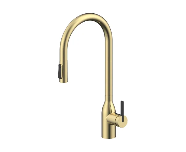 Смеситель для кухни Paulmark Universal Un213880-LG светлое золото Sancos — Оригинал