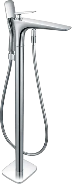 Напольный смеситель для ванны с душем Vincea VTF-102CH Sancos — Оригинал