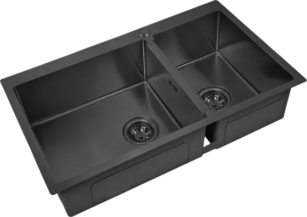 Мойка кухонная Zorg Inox PVD 78-2-51 L grafit Sancos — Оригинал