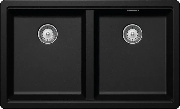 Мойка кухонная Schock Greenwich 701066U 80-2 Cristadur магма Sancos — Оригинал