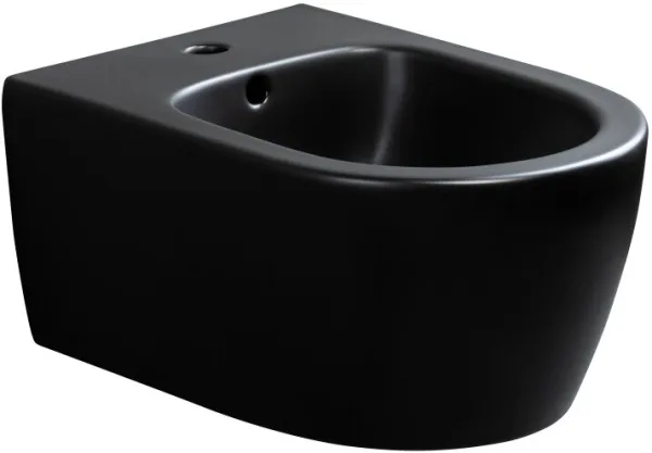 Биде подвесное Splendy Bliss Pride PR10852V1BM, черный матовый Sancos — Оригинал