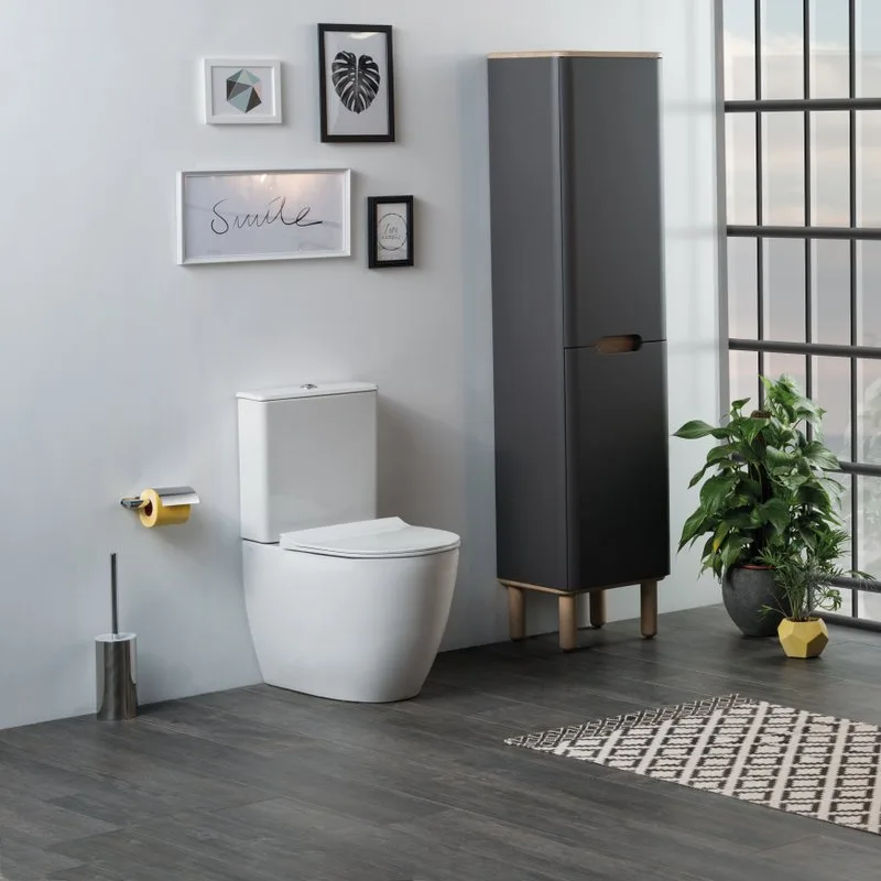 Унитаз-компакт напольный VitrA Sento Rim-Ex 9830B003-7203 Sancos — официальный сайт