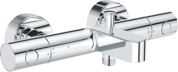 Термостатический смеситель Grohe Grohtherm 800 Cosmopolitan 34766000, для ванны с душем Sancos — Оригинал