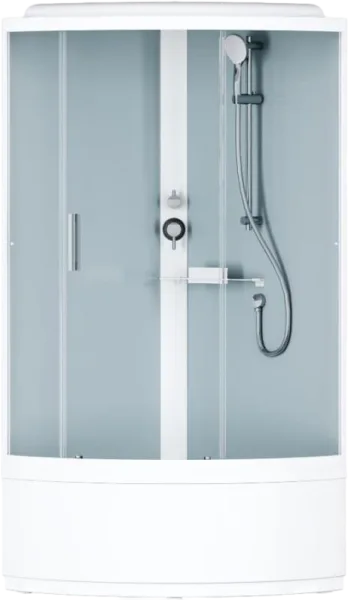 Душевая кабина AM.PM X-Joy W88C-401A-090WT, с крышей, белый Sancos — Оригинал
