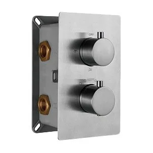 Термостатический смеситель встраиваемый RGW Shower Panels SP-42-01 С ВНУТРЕННЕЙ ЧАСТЬЮ, для душа Sancos — Оригинал