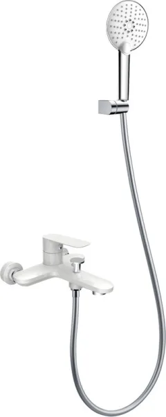 Смеситель для ванны с душем AltroBagno Diretto 0209 Bi, белый Sancos — Оригинал