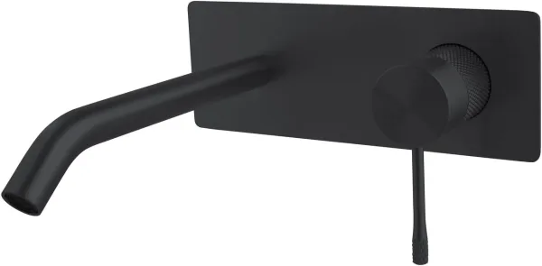 Смеситель для раковины Allen Brau Priority 5.31D03-31, С ВНУТРЕННЕЙ ЧАСТЬЮ, черный матовый Sancos — Оригинал
