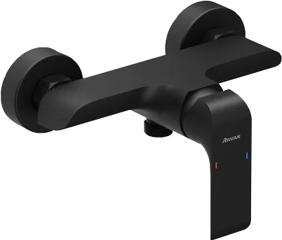 Смеситель для душа Ravak Flat X070177 черный матовый Sancos — Оригинал