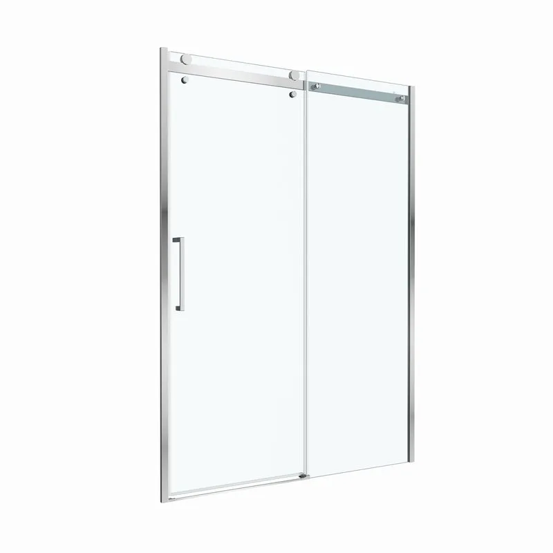 Душевая дверь в нишу BelBagno Marino 2 BF-1-140-C-CR профиль хром, стекло прозрачное Sancos — официальный сайт