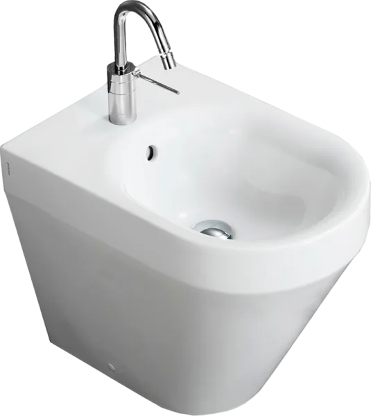 Биде напольное Hatria Daytime evo YQ3501 белое Sancos — Оригинал