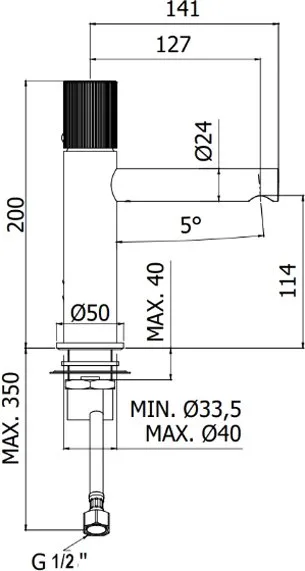 Смеситель для раковины Paffoni JO JO071CR хром Sancos — официальный сайт