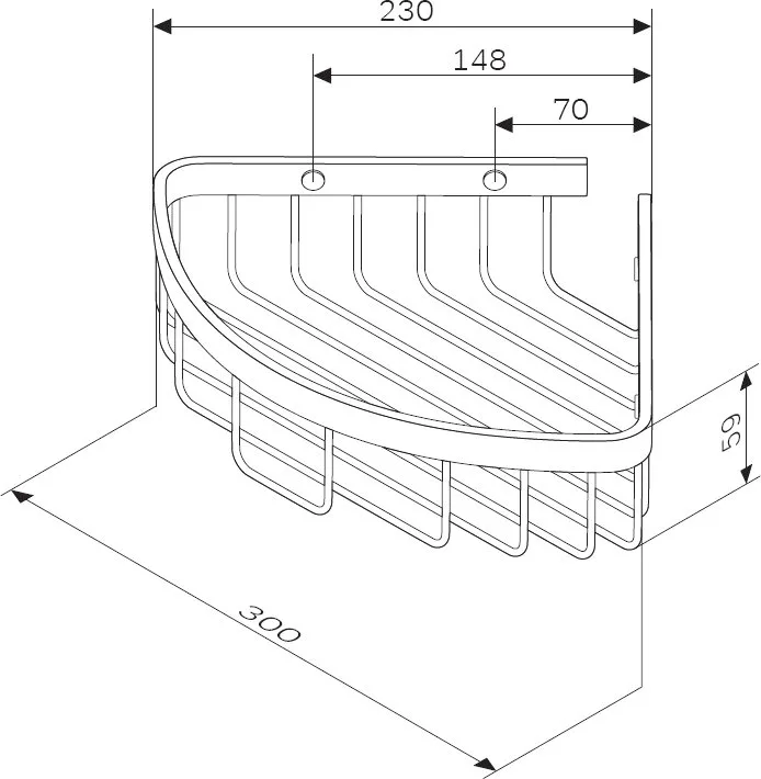 Полка AM.PM Sense L A7452222 угловая, черная, 2 шт. Sancos — официальный сайт