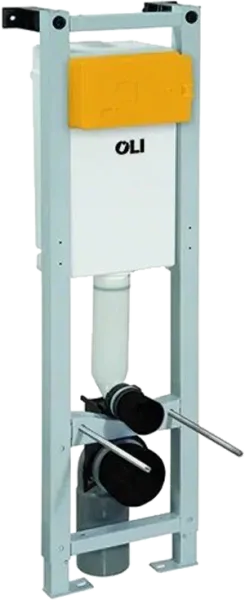 Система инсталляции для унитазов OLI Quadra 141945, пневматическая, крепления  fast-fit Sancos — Оригинал
