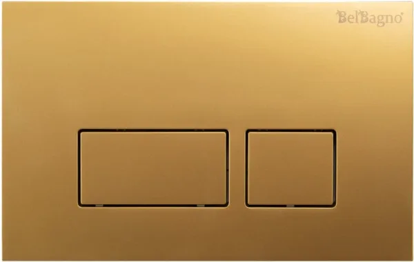 Кнопка смыва BelBagno BB043ORO.MAT матовое золото Sancos — Оригинал