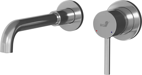 Смеситель для раковины RGW Shower Panels SP-47 С ВНУТРЕННЕЙ ЧАСТЬЮ, хром Sancos — Оригинал