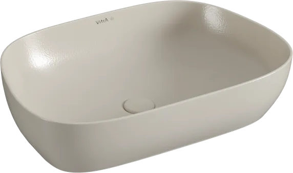 Накладная раковина VitrA Outline Recycled 7993B066-0016 матовый тауп Sancos — Оригинал